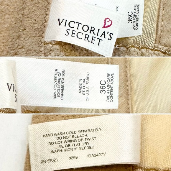 90s Victoria’s Secret Gold Embroidered Blue Gray Vintage Corset Bustier Top 36C🔥 - Picture 3 of 11